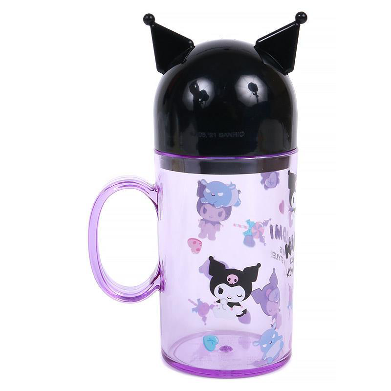 24hr出貨日本 sanrio 美樂蒂 牙刷 牙杯 酷洛米 牙刷組 旅行 外出攜帶 盥洗用品 kuromi kitty-細節圖3
