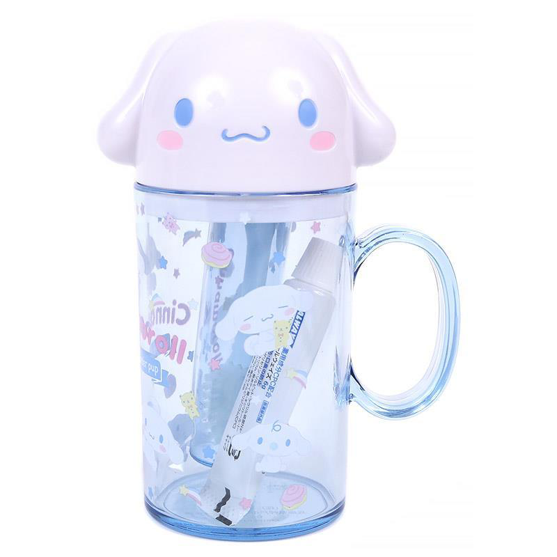 24hr出貨日本 sanrio 美樂蒂 牙刷 牙杯 酷洛米 牙刷組 旅行 外出攜帶 盥洗用品 kuromi kitty-規格圖11