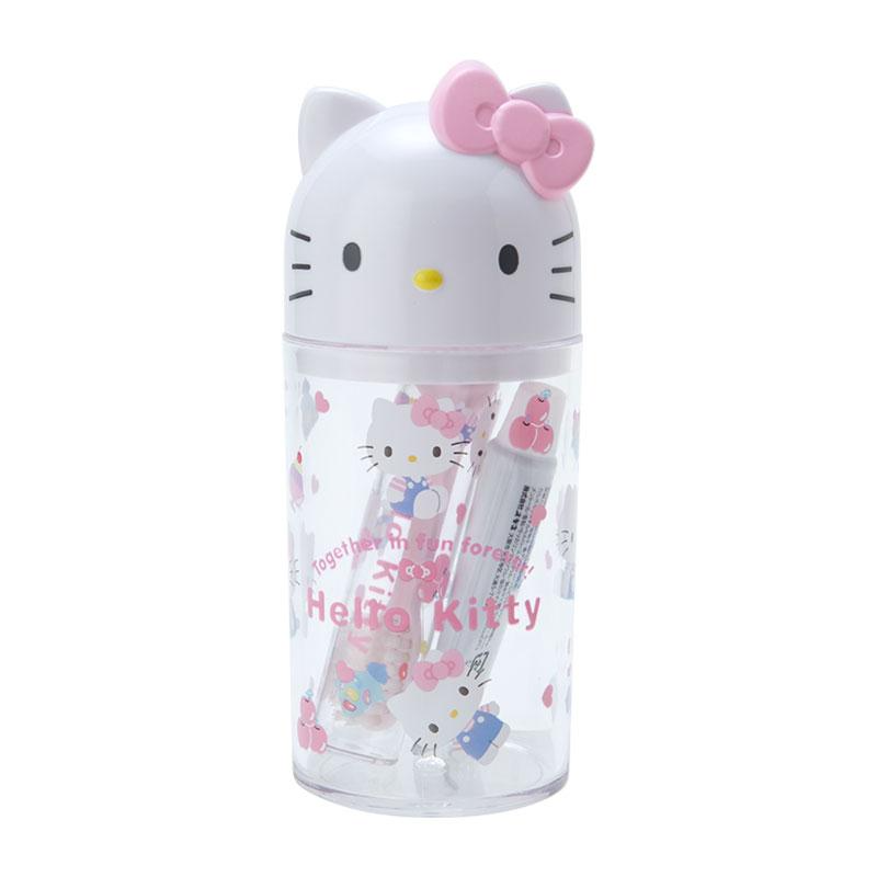 24hr出貨日本 sanrio 美樂蒂 牙刷 牙杯 酷洛米 牙刷組 旅行 外出攜帶 盥洗用品 kuromi kitty-規格圖11