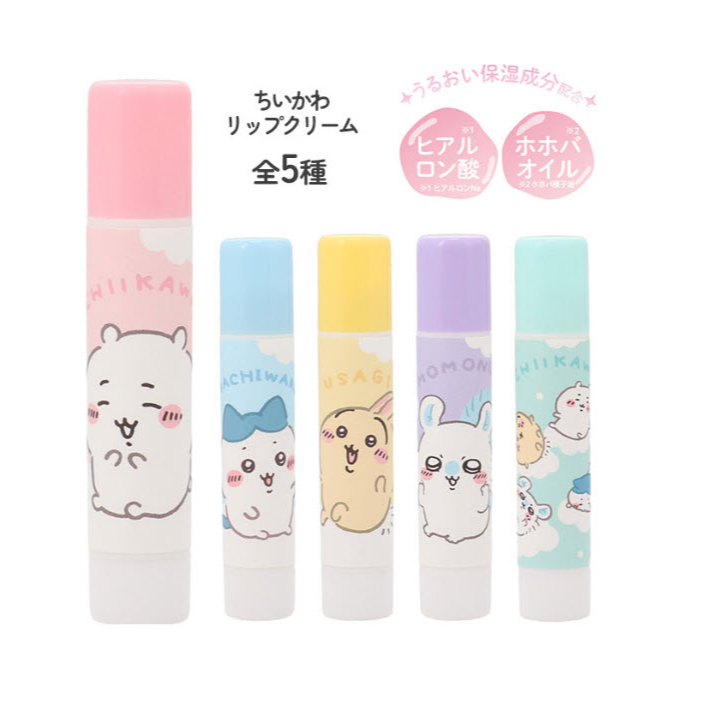 24hr出貨⚡️日本正版 吉伊卡哇 保溼護唇膏 大人小孩都可用 SHOBIDO 小八貓 兔兔 小桃鼠 烏薩奇 粧美堂-細節圖2