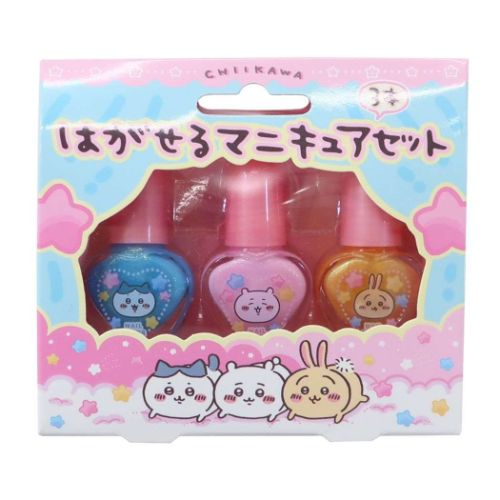 24hr出貨⚡️ 吉伊卡哇童用指甲油 可撕除式 免去光水 無刺激性 六歲以上適用 日本大廠公司貨 禮物 童用 兒童用-細節圖5