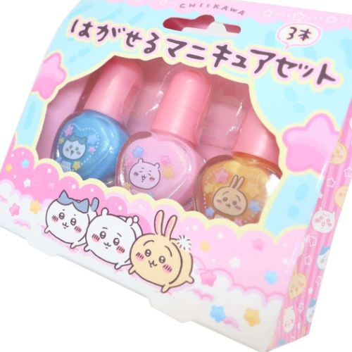 24hr出貨⚡️ 吉伊卡哇童用指甲油 可撕除式 免去光水 無刺激性 六歲以上適用 日本大廠公司貨 禮物 童用 兒童用-細節圖6