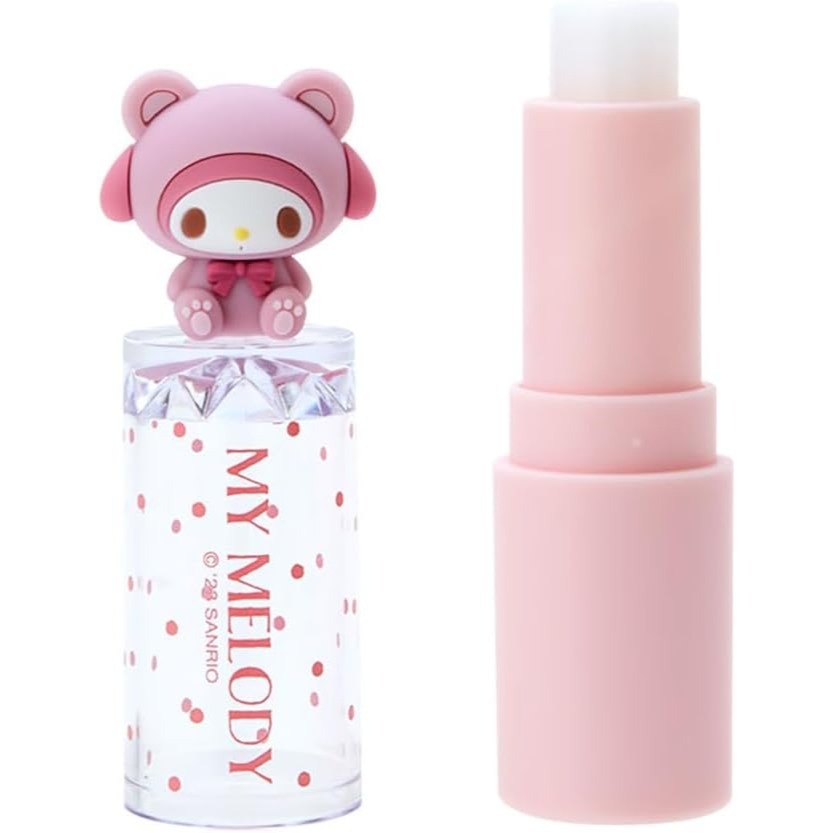 24hr出貨⚡️日本公司貨 sanrio 保濕潤唇膏 保濕護脣膏 護唇膏 melody kuromi 美樂蒂 酷洛米-細節圖4