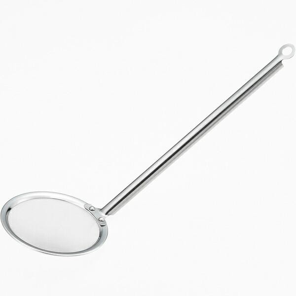 24hr出貨💗日本製 YOSHIKAWA 不鏽鋼濾網 浮沫濾勺 濾杓 撈油勺 火鍋濾勺 撈油渣 撈網 極細孔 泡沫-細節圖7