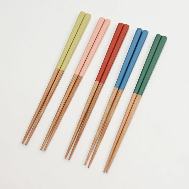 24hr出貨💗日本製 京都古箸 公長齋小菅 筷子 天然竹製 手工筷子  22.5cm 成人筷｜17cm 兒童專用筷-細節圖6