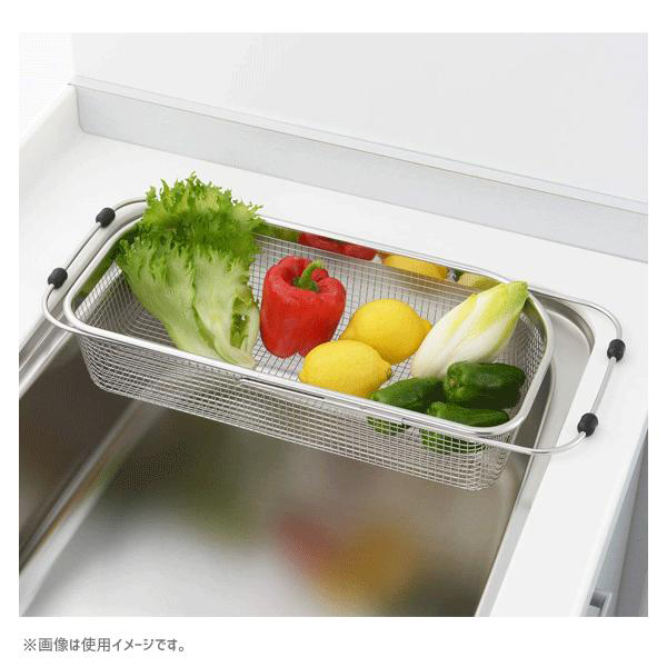 24hr出貨⚡️日本製 伸縮式瀝水籃 不銹鋼瀝水籃 水槽瀝水架 蔬果碗碟收納籃 洗菜籃 瀝水籃 碗盤瀝乾架-細節圖6