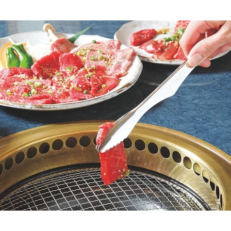 24hr出貨💗日本製 厚板耐用 站立夾 烤肉夾 多功能食物夾 燒烤夾 油炸夾 耐熱夾 料理夾 烤肉夾 燒肉夾 夾子-細節圖3