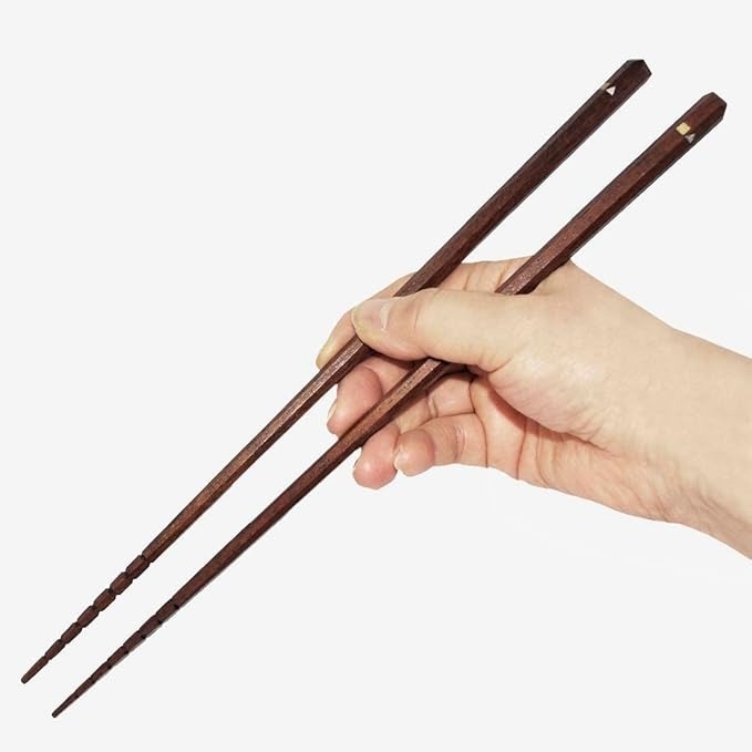 即將到貨💗日本製 完全無欠 萬能筷 通用筷子 特殊加工 任何食物都易於夾取 萬用筷子 學習筷子 易夾筷子 筷子-細節圖3