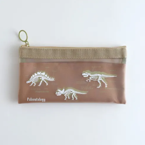 24hr出貨⚡️日本 Green Flash 三層網狀筆袋 透明筆袋 大容量文具袋 筆袋 A5收納袋 系辦禮物 禮物-細節圖4