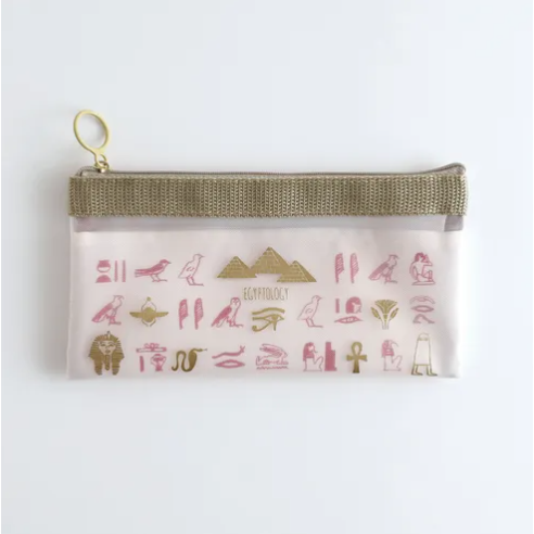 24hr出貨⚡️日本 Green Flash 三層網狀筆袋 透明筆袋 大容量文具袋 筆袋 A5收納袋 系辦禮物 禮物-細節圖7