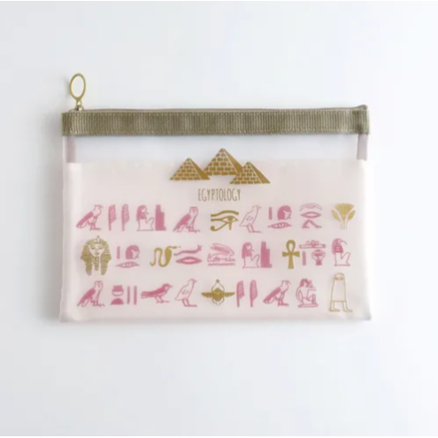 24hr出貨⚡️日本 Green Flash 三層網狀筆袋 透明筆袋 大容量文具袋 筆袋 A5收納袋 系辦禮物 禮物-細節圖11