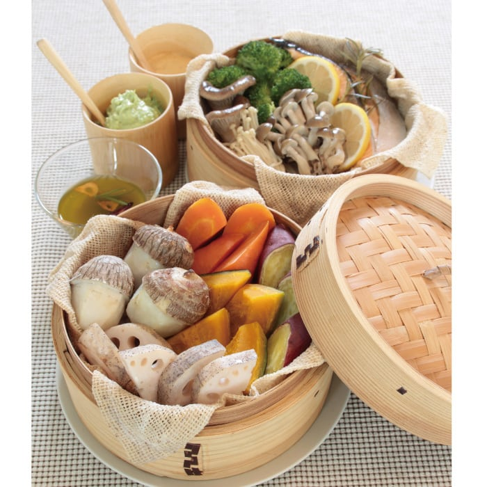 24hr出貨⚡️日本進口 雪松竹蒸籠 港式飲茶 燒賣 小籠包 蒸餃 中華蒸籠 日式蒸籠 雅竹 蒸籠托盤 蒸籠托架-細節圖3