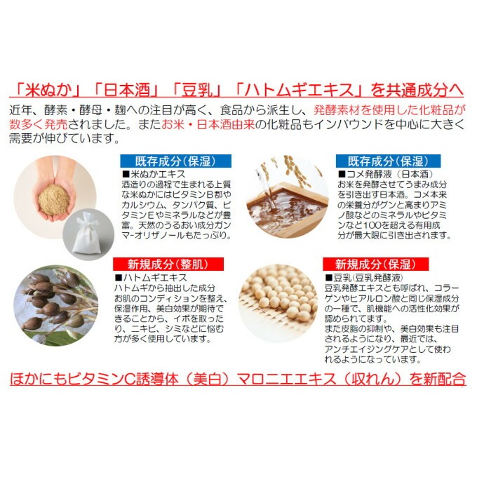 24hr出貨⚡️日本製 日本盛 米糠美人 米糠發酵 UV粉底霜 卸妝液 洗面乳 化妝水 乳液 保濕霜 不刺激  旅行-細節圖6