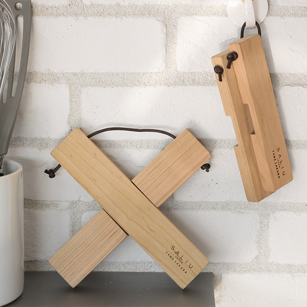 24hr出貨⚡️日本製 SALIU 山櫻木 山毛櫸 十字鍋墊 隔熱墊 原木 無塗裝 隔熱墊 鍋敷 鍋墊 墊子 杯墊-規格圖11