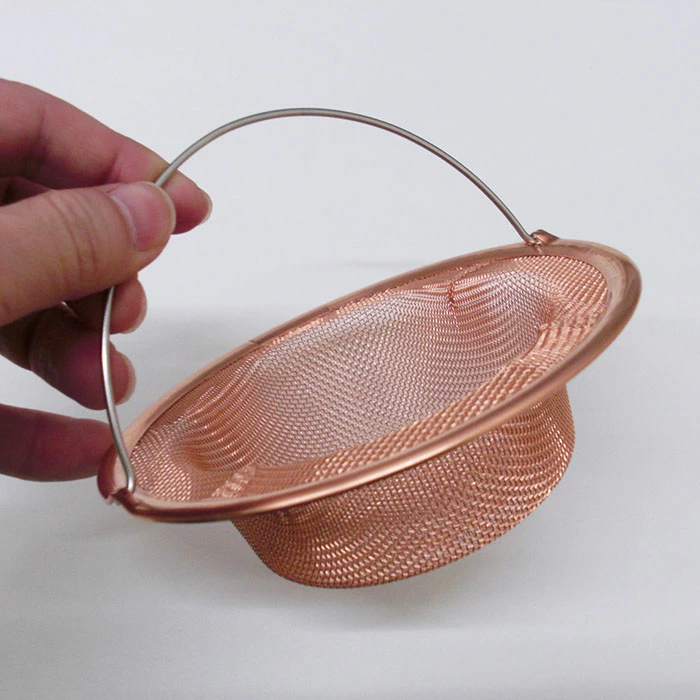 24hr出貨⚡️日本製 廚房水槽用濾網 排水口蓋 耐用款 菜渣濾網  純銅製 不鏽鋼 易握清潔海綿 濾網 水槽濾網-細節圖7