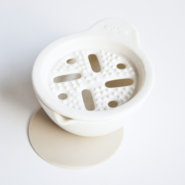 24hr出貨⚡️日本製 磨泥器 職人手作 陶瓷 研磨缽 磨碎缽 刨絲器 研磨器 離乳食品 SHIKIKA 磨泥缽-規格圖11