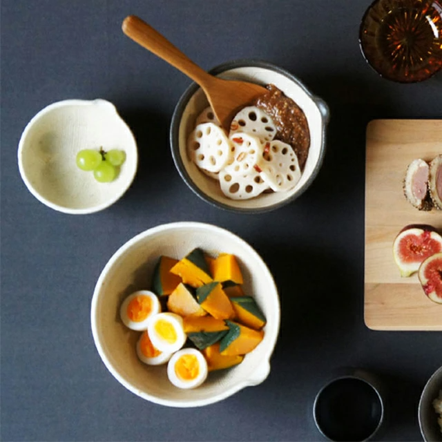 24hr出貨⚡️日本製 美濃燒 香料 研磨陶缽 研磨缽 搗碎研磨缽 離乳食品 片口 大缽 中缽 小缽 SHIKIKA-細節圖8