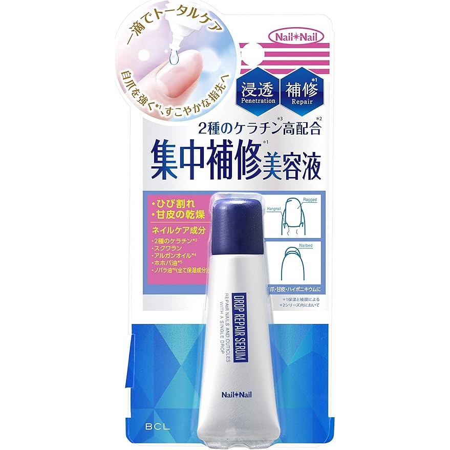 24hr出貨⚡️日本製 BCL Nail Nail 指尖集中補修精華液  指甲保濕 指尖保養 指甲 浸透 補修 滋潤-規格圖6
