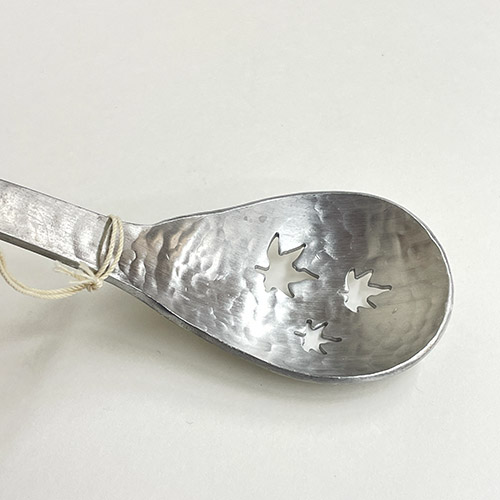 24hr出貨⚡️日本製 相澤 工房 AIZAWA 燕市 職人手感 鋁製槌目 藤繞手柄 籐編把手 撈勺 湯勺 藤捲 錘目-細節圖2