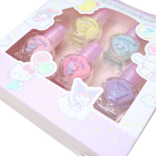 24hr出貨⚡️日本境內限定品 2025 可撕除指甲油 撕除式指甲油 指甲油 兒童指甲油 免去光水 酷洛米 美樂蒂-細節圖2