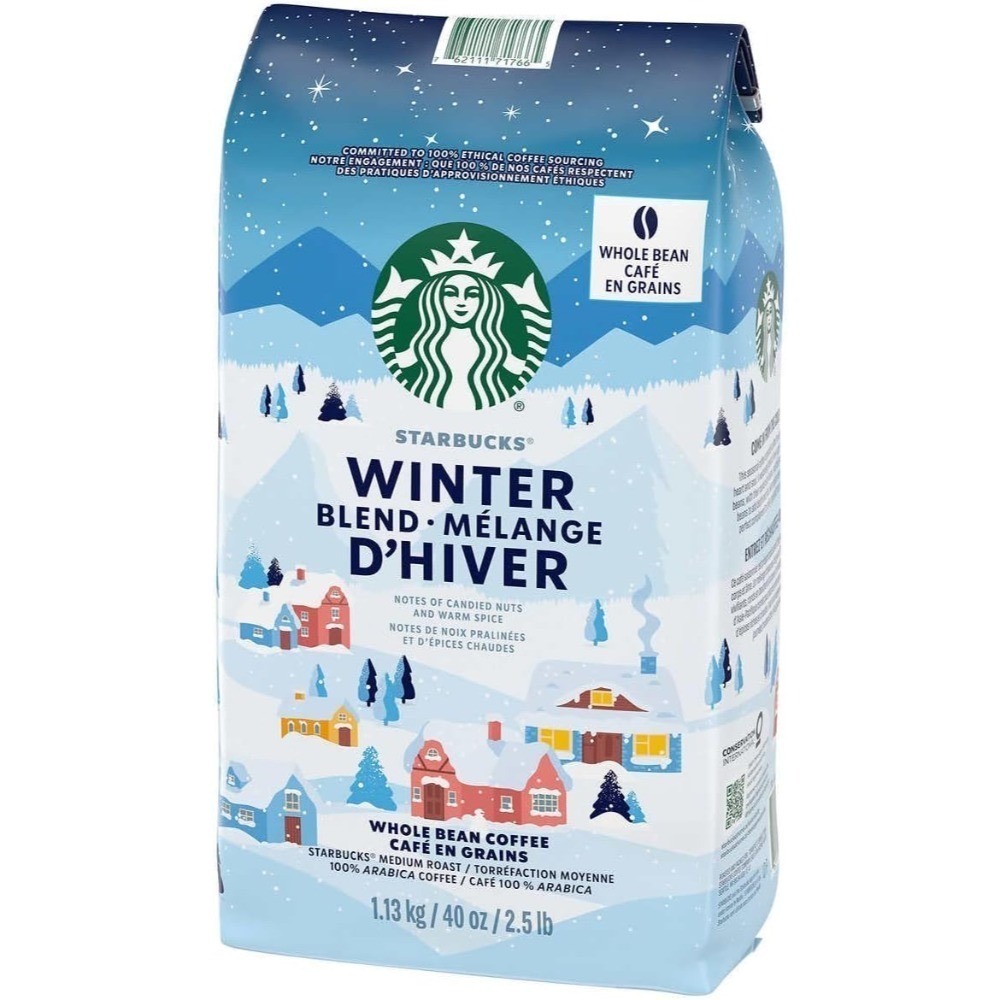 24hr出貨 星巴克 季節限定 冬季限定 早餐綜合咖啡豆 咖啡豆 1.13公斤 Starbucks 好市多 costco-規格圖10