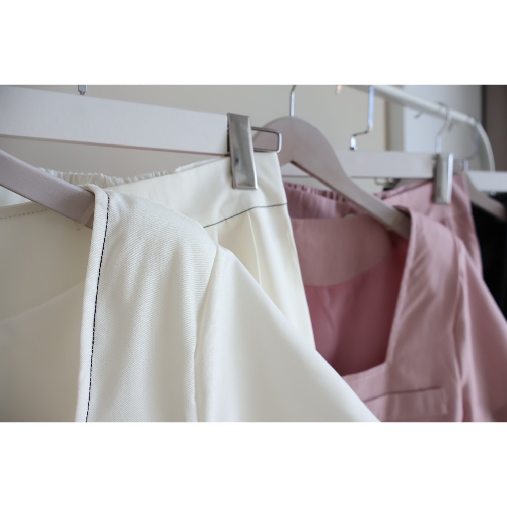 氣質平口西裝套裝-細節圖2