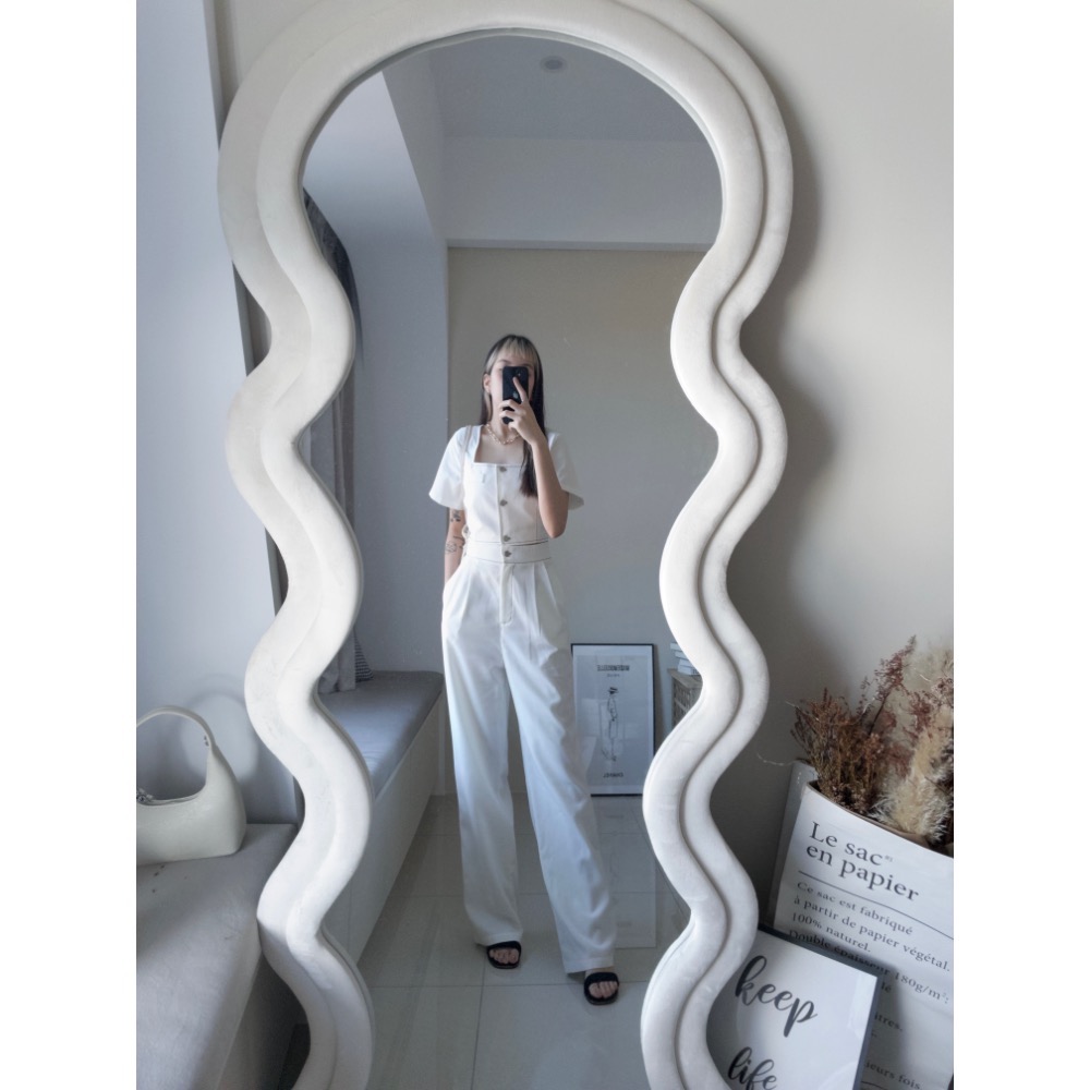 氣質平口西裝套裝-細節圖4