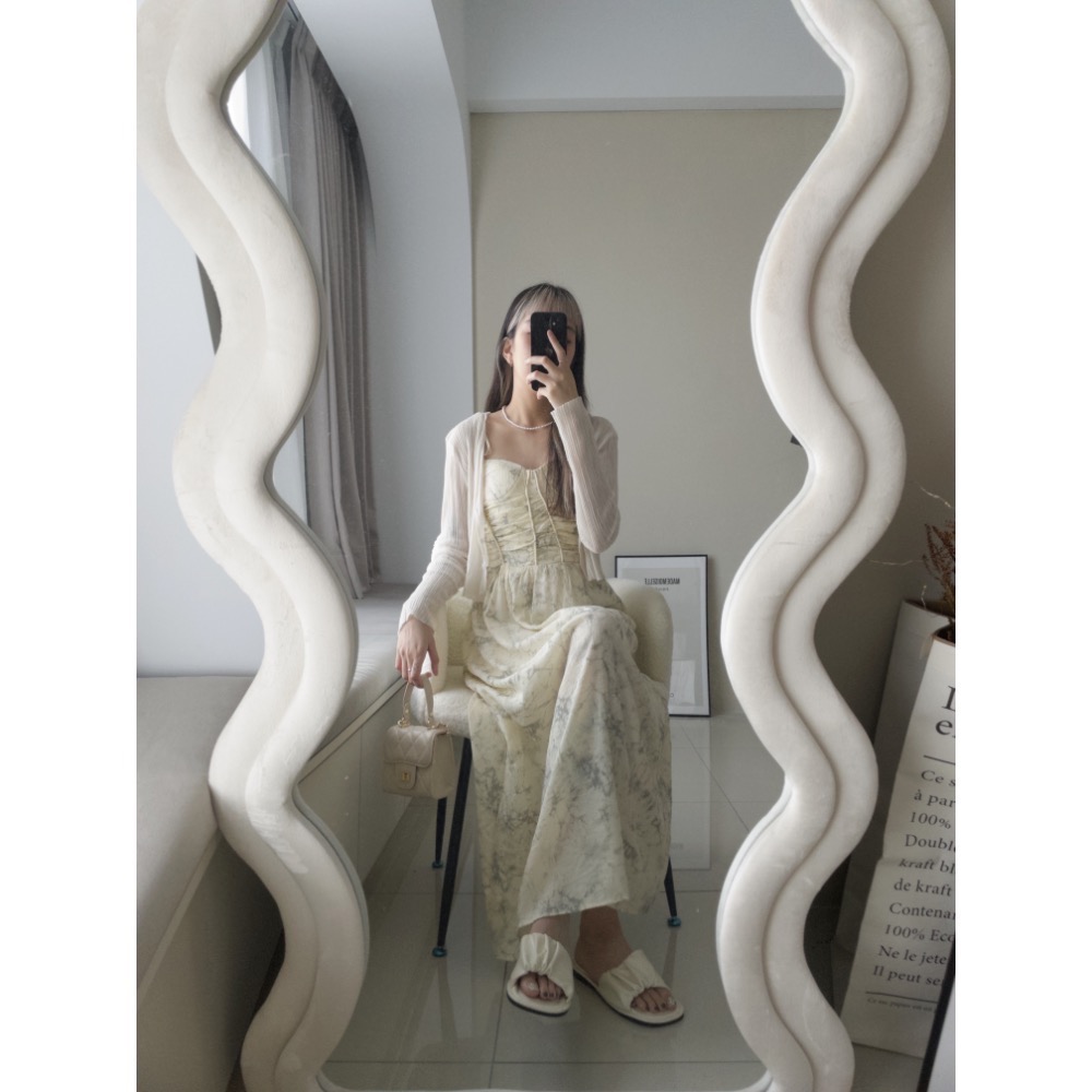 溫柔水墨印花長洋-細節圖3