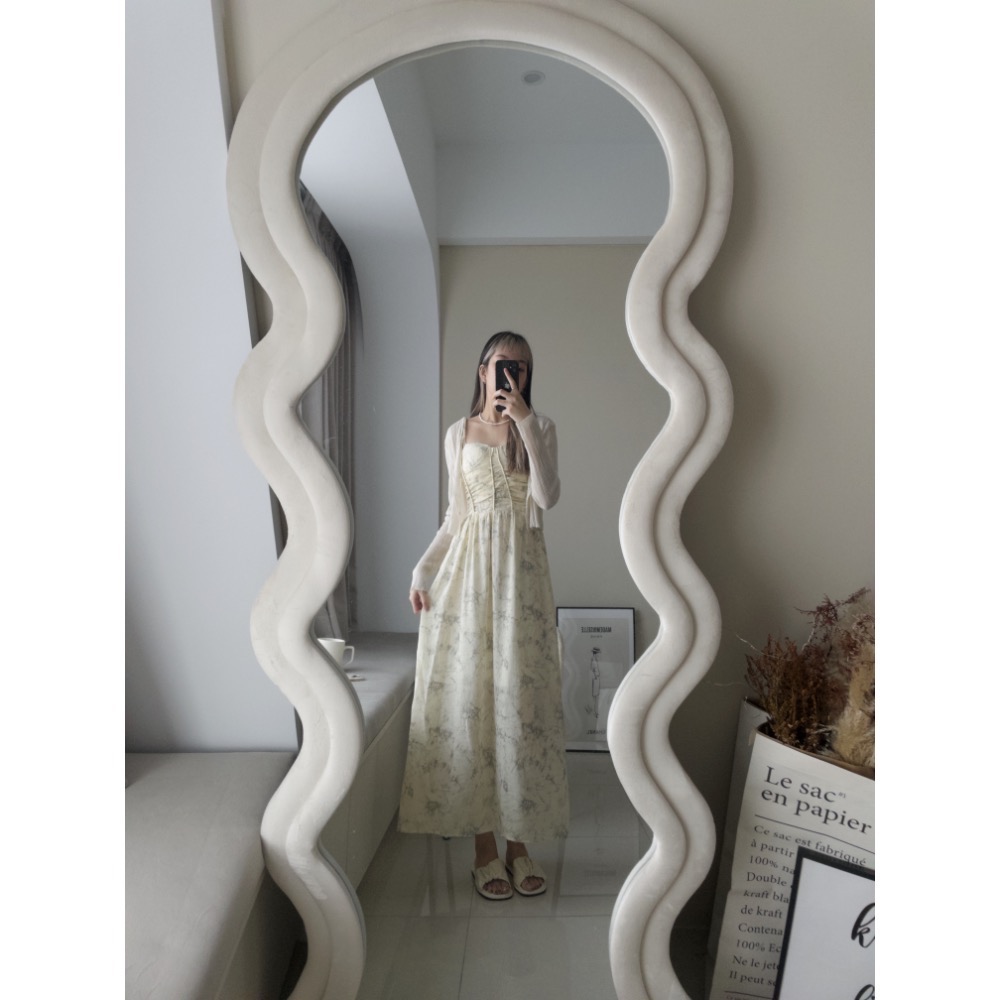 溫柔水墨印花長洋-細節圖4