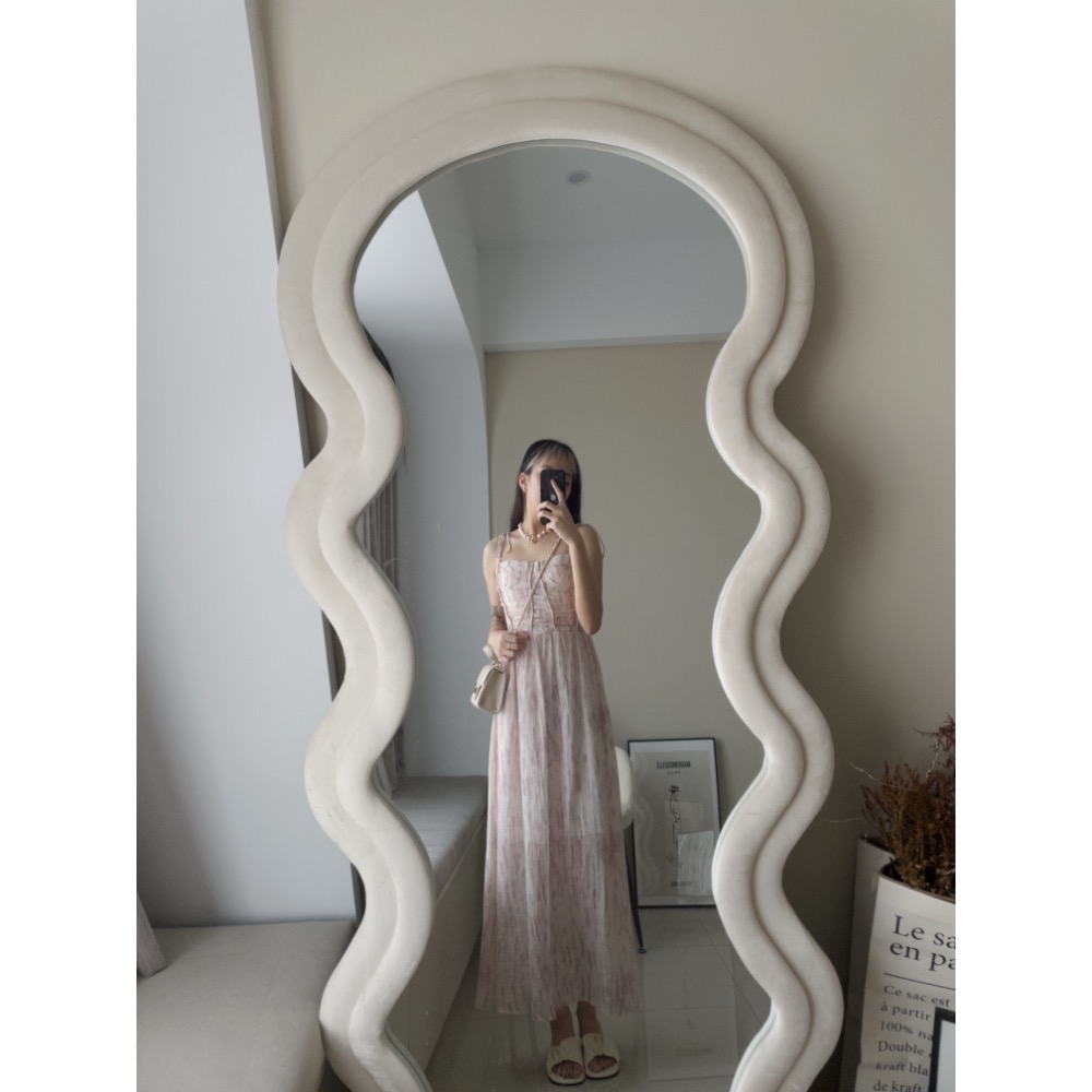 溫柔水墨印花長洋-細節圖6