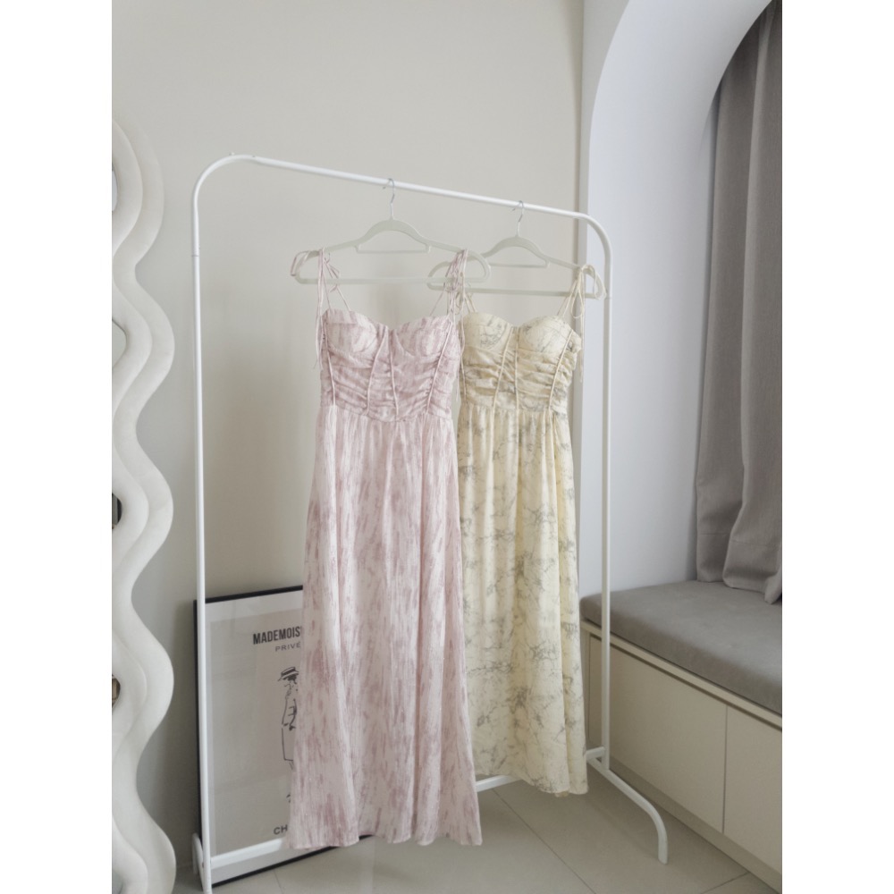 溫柔水墨印花長洋-細節圖7