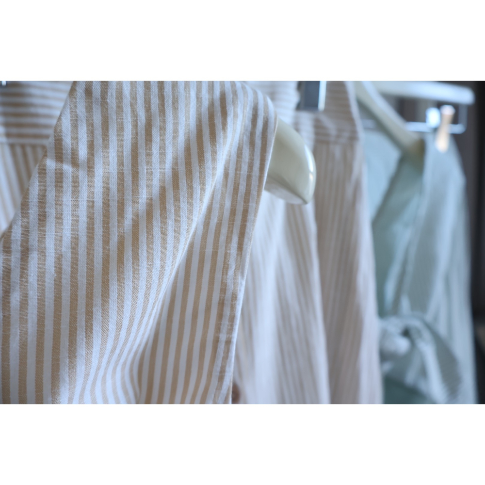 正韓🇰🇷前綁結配色渡假套裝-細節圖2