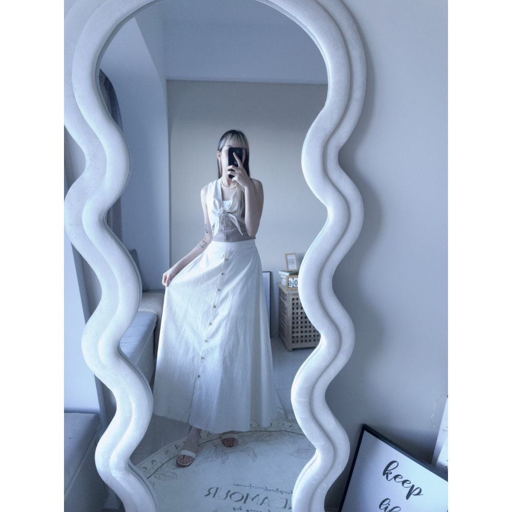 正韓🇰🇷前綁結配色渡假套裝-細節圖4