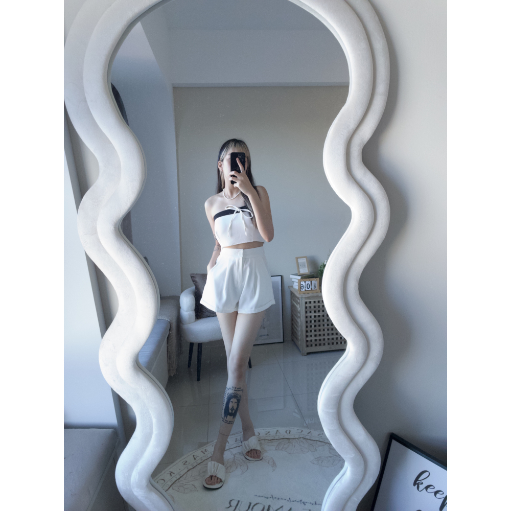 平口蝴蝶結西裝套裝-細節圖5