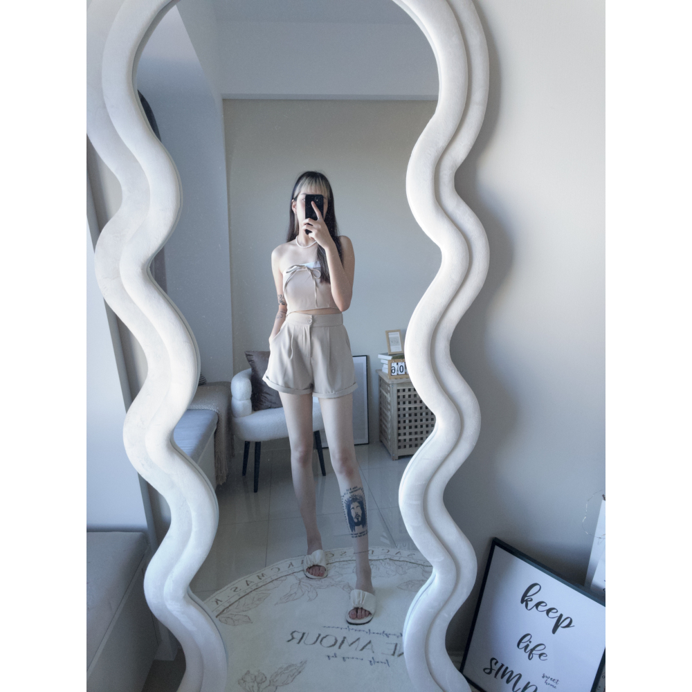 平口蝴蝶結西裝套裝-細節圖6