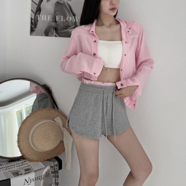 柔感襯衣+拼接棉質棉褲SET-細節圖3