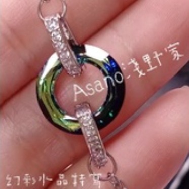 光與夜之戀 齊司禮 觸目如故 施華洛水晶手鍊-細節圖2