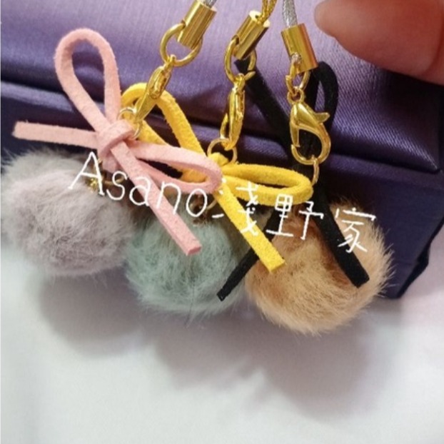 。少量現貨。光與夜之戀全員絨毛系列耳環 齊司禮印象延伸-細節圖8