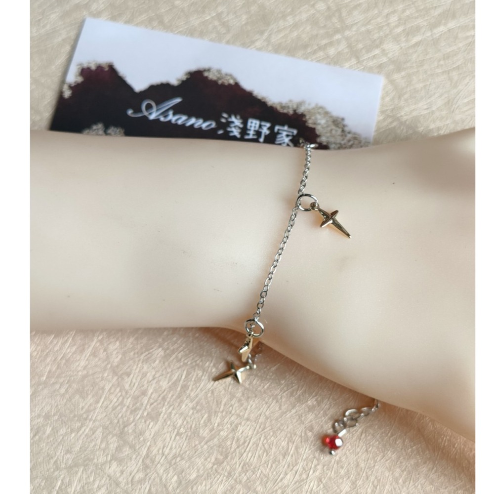 光與夜之戀．同人延伸．陸沉．宴色誘惑．十字星芒撞色手鍊-細節圖2