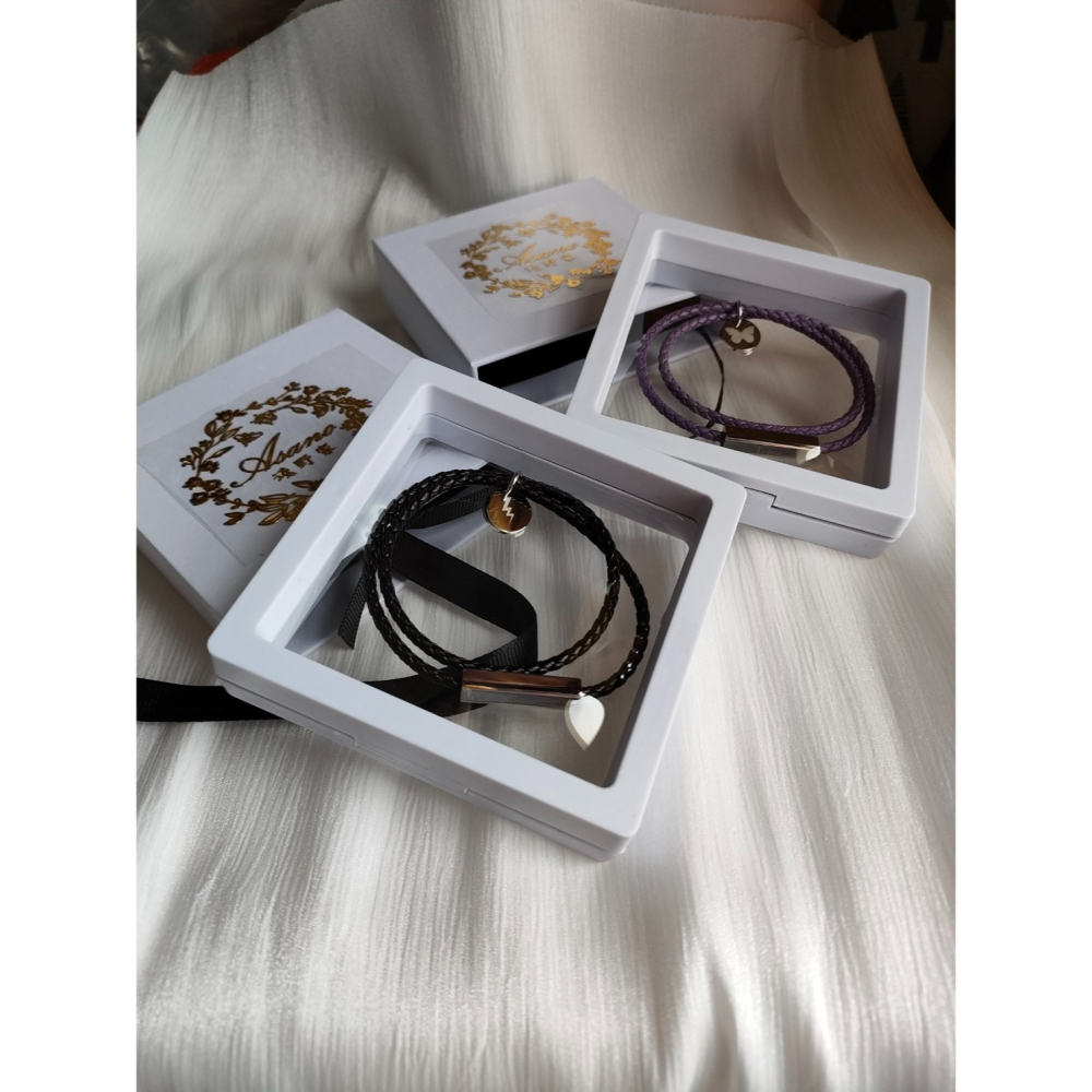 戀與製作人．客製化全員系列．簡約質感鈦鋼手繩-細節圖8