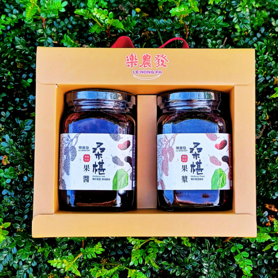 【樂農發】桑椹禮盒｜果醬+果漿雙瓶組｜優格抹醬｜天然果泥 精緻送禮推薦-細節圖3