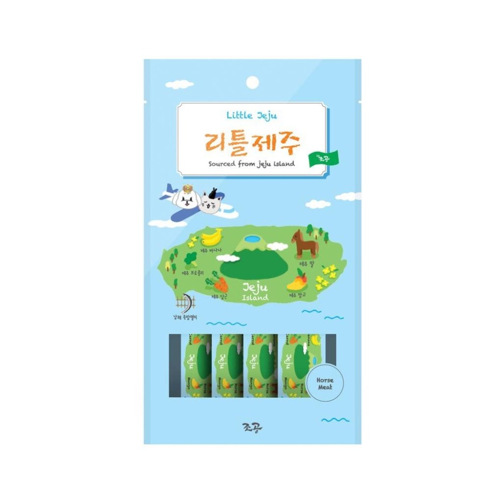 【韓國朝貢】濟州島系列肉泥（15g x 4入）-細節圖5