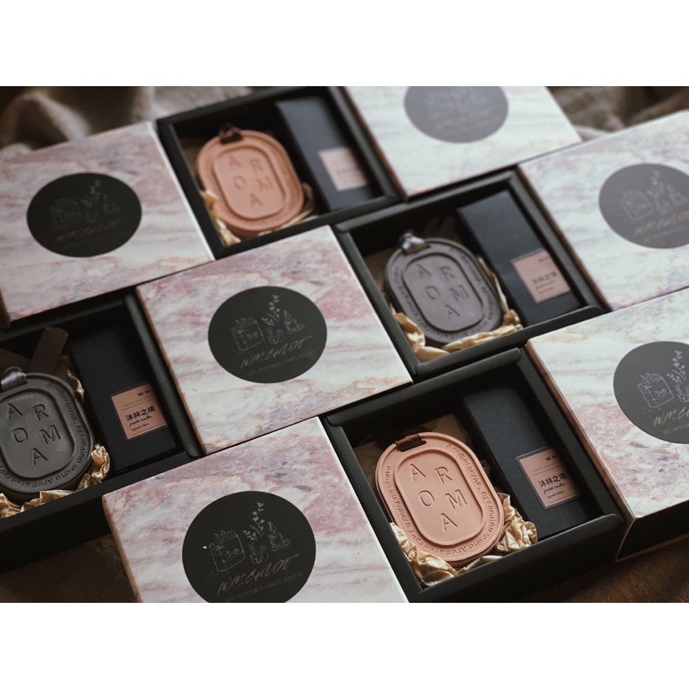 WM｜AROMA吊牌擴香石｜香氛擴香石｜婚禮小物｜擴香石禮盒｜贈禮-細節圖3