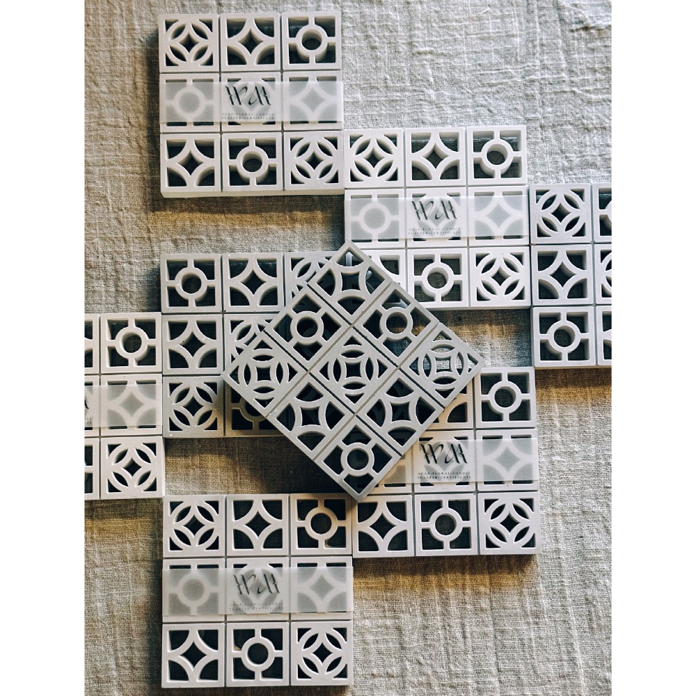 WM｜海棠花｜吸水杯墊｜香氛杯墊｜擴香石杯墊｜海棠花擴香石｜婚禮小物-細節圖4