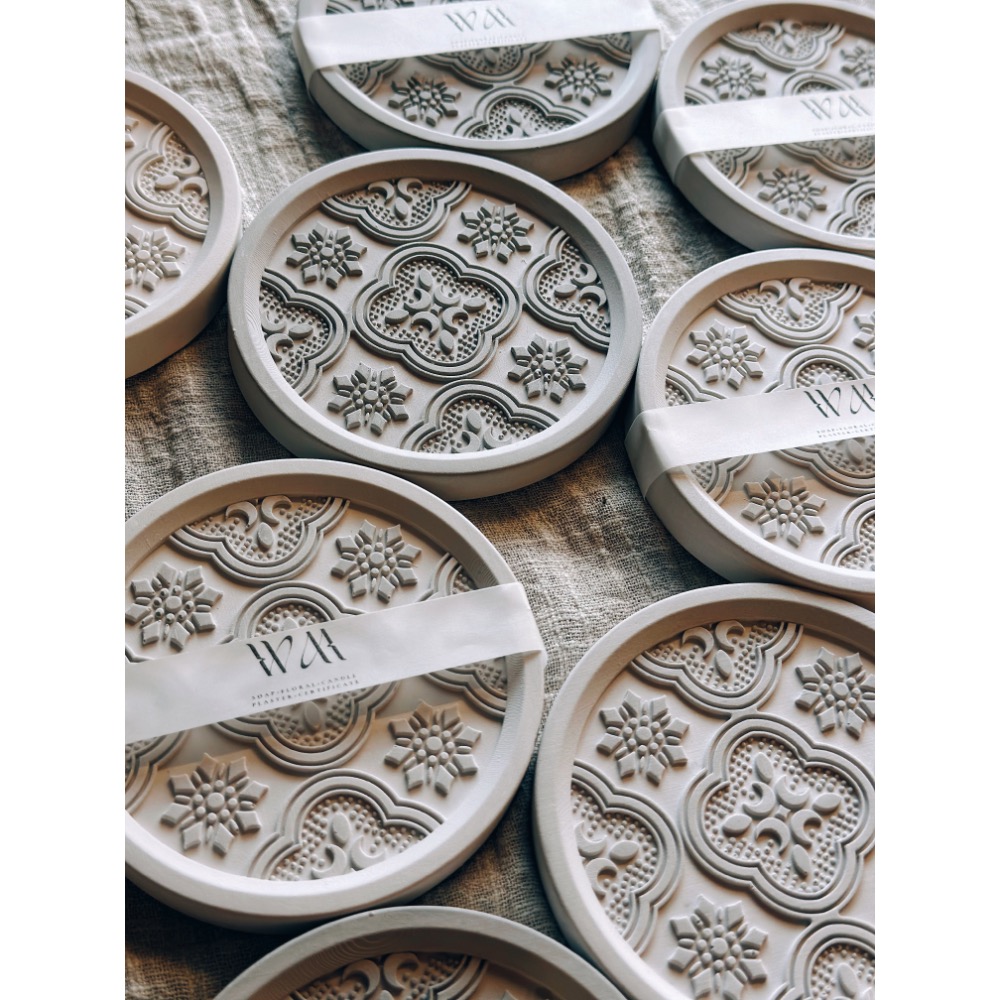 WM｜海棠花｜吸水杯墊｜香氛杯墊｜擴香石杯墊｜海棠花擴香石｜婚禮小物-規格圖6