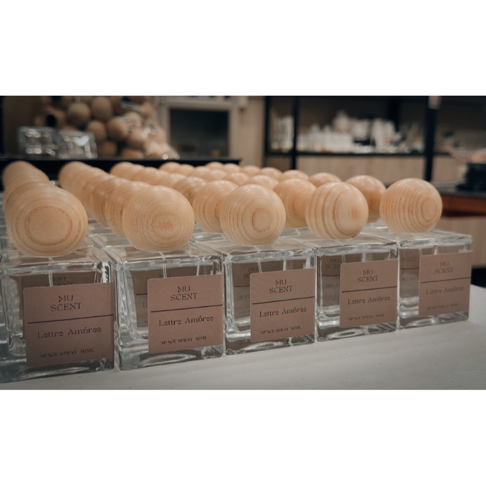 MU SCENT｜香氛空間噴霧｜木質調｜柔褐手信Lettre Ambree-細節圖3