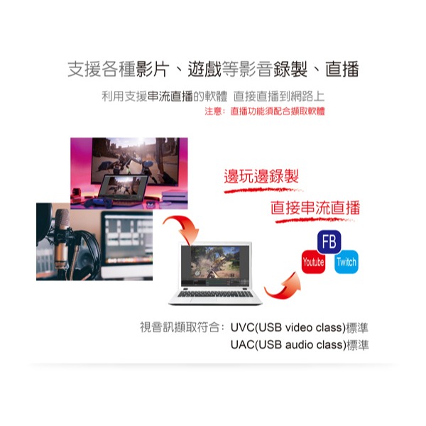 伽利略 SDI HDMI to USB3. 0 影音擷取器(SHIU3C)-細節圖5