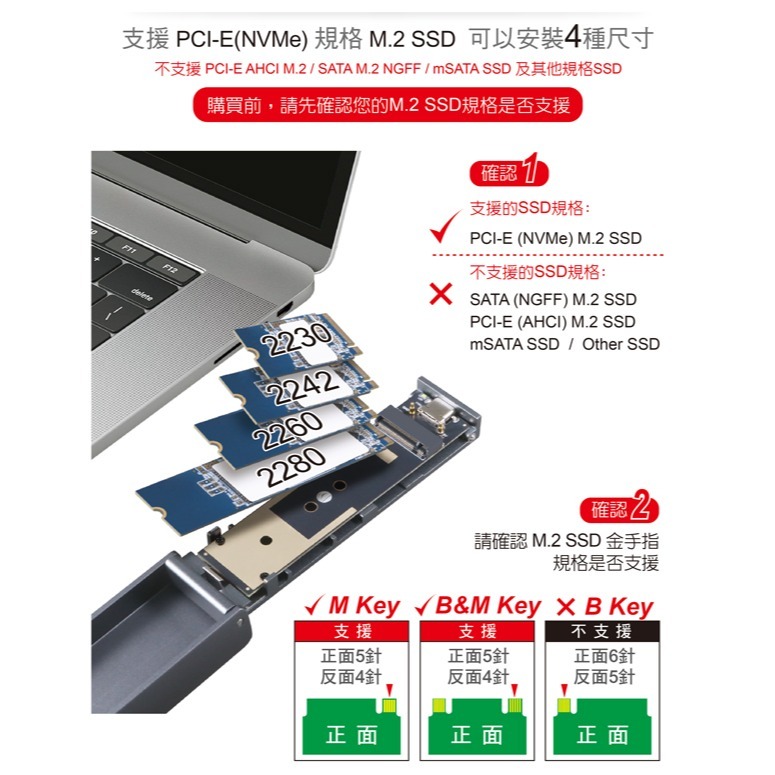 伽利略 USB3.2 10G M.2 NVMe 鋁合金 散熱風扇外接盒	(NV10GB)-細節圖2