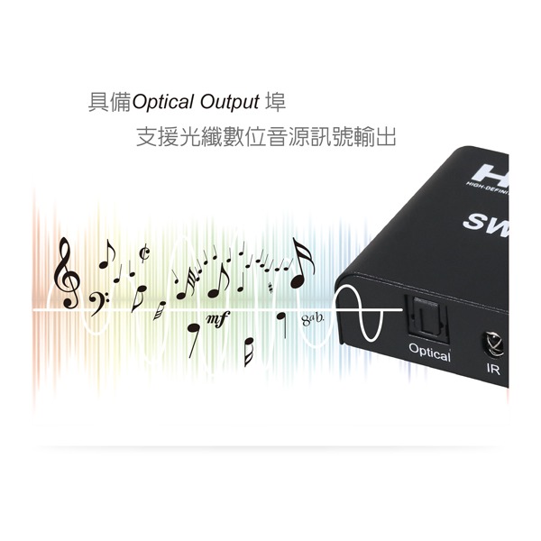 伽利略 HDMI 4K2K @60Hz 影音分配器 2進2出(HDS202B)-細節圖5