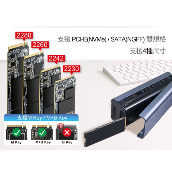 伽利略 USB3.2 20Gbps M.2雙協議 拷貝陣列機-散熱風扇	(DMC322R)-細節圖4